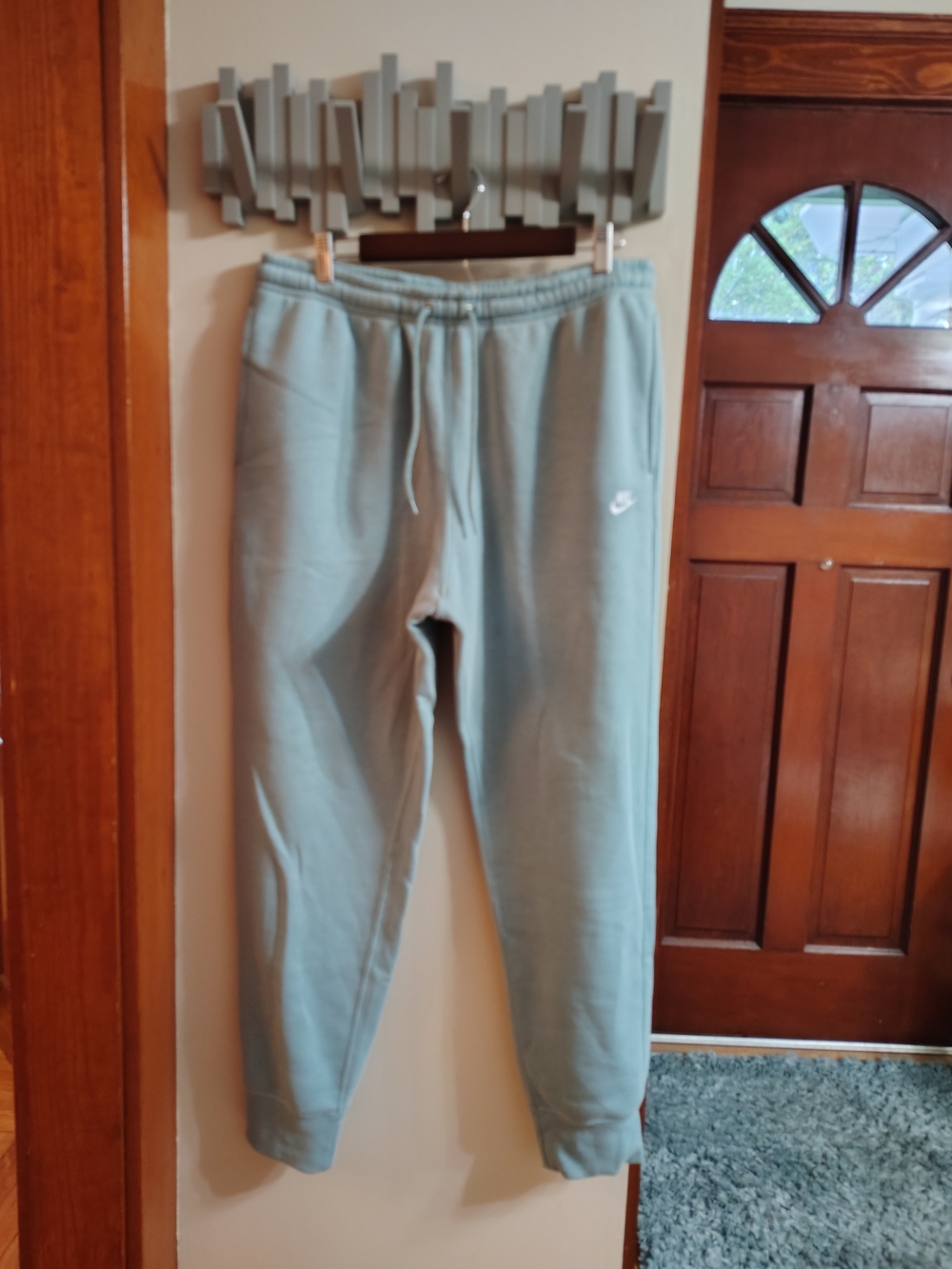 Nike Men's Light Blue Jogger Sweatpants